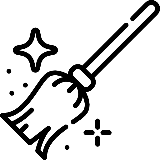 Broom miscellaneous sweep cleaner icon