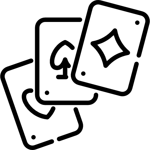 Cards casino gambling entertainment icon