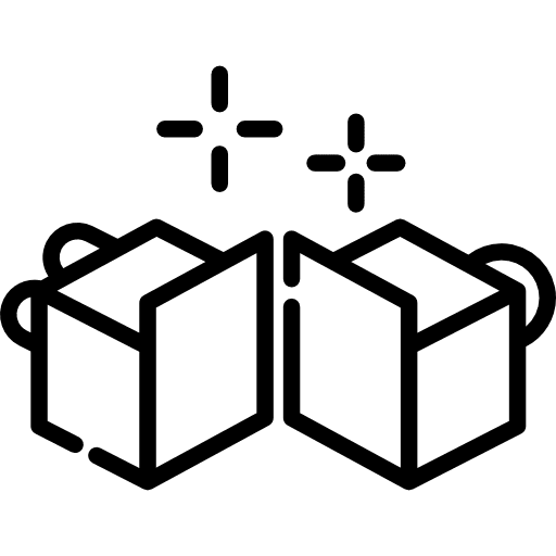 Sawing magician circus magic icon