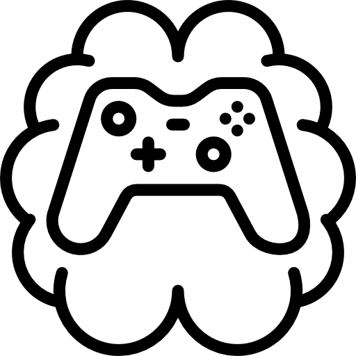 Gaming controller gamepad game icon