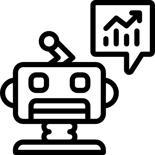 Prediction vision prediction industry icon