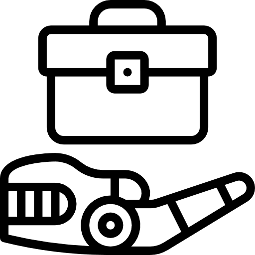 Business electronics technology industry icon