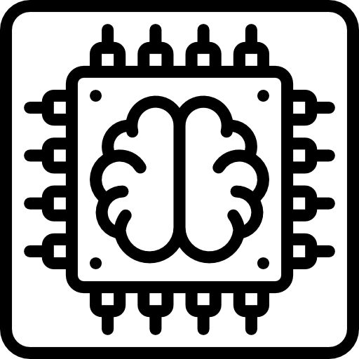 Cpu electronic electronics technology icon