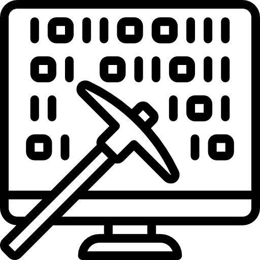 Binary code binary codes binary electronics icon