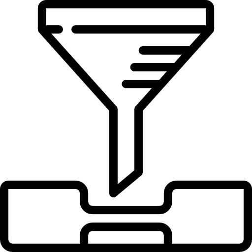 Mail mail filters tools icon