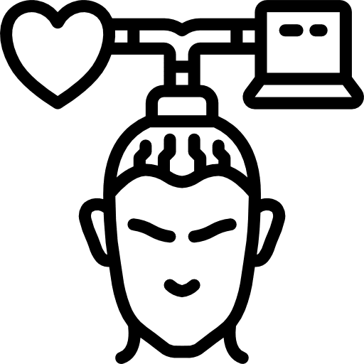 Android futurist android electronics icon