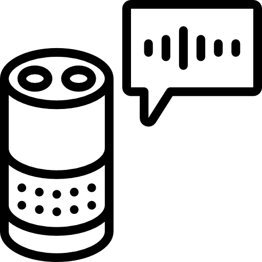 Robot electronics industry technology icon