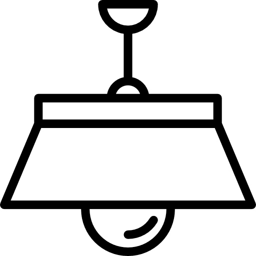 Chandelier furniture and household decoration chandeliers icon