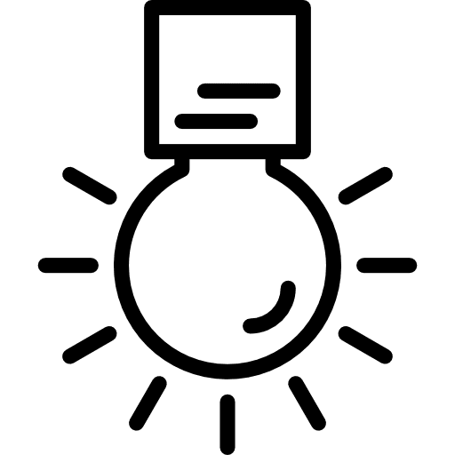 Lightbulb ui creativity tools and utensils icon