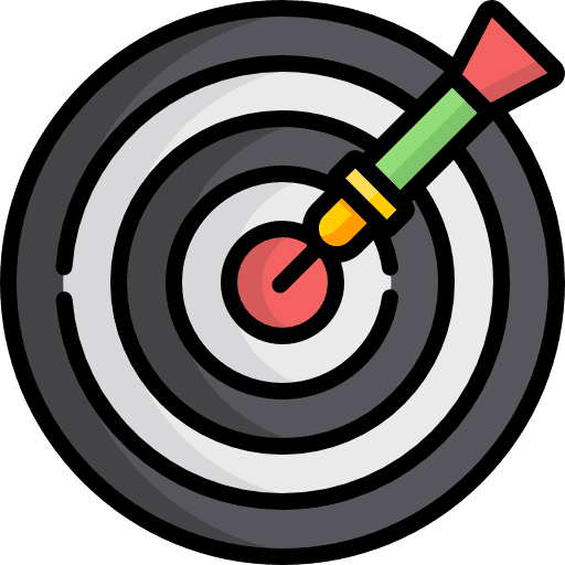 Dart weapons archery sports and competition icon