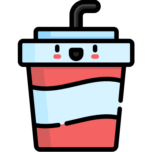 Drink soda entertainment straw icon