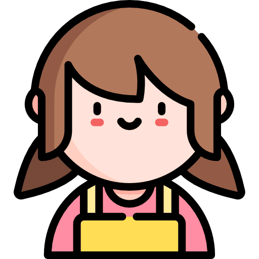 Girl child young profile icon