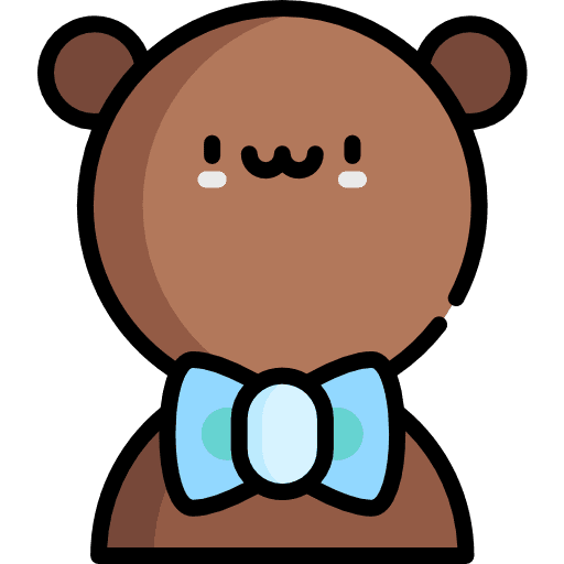 Teddy bear toy fluffy childhood icon