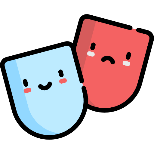 Theater comedy entertainment drama icon