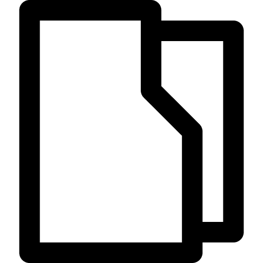 Folder data storage files and folders folder icon