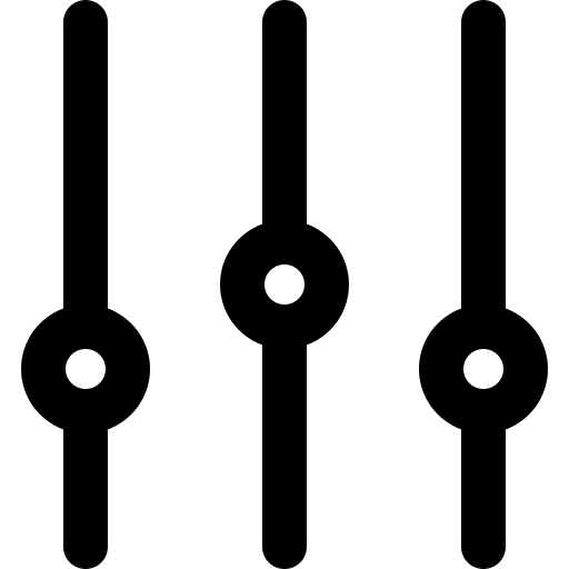 Settings interface personalized setup icon