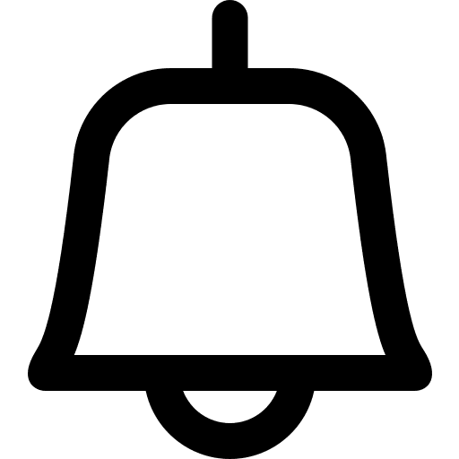 Notification interface notification alert icon