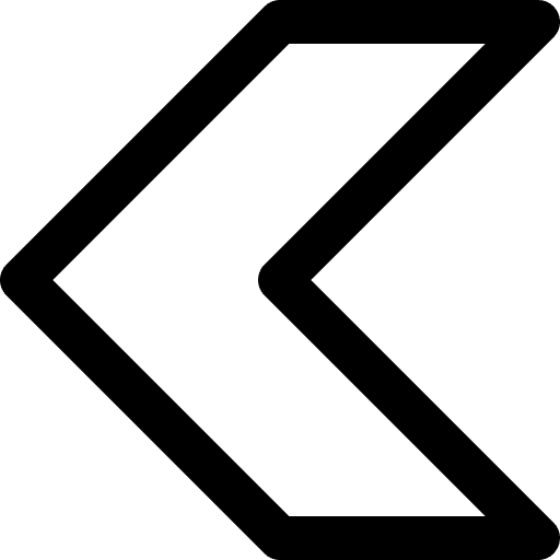 Previous arrow left arrows icon