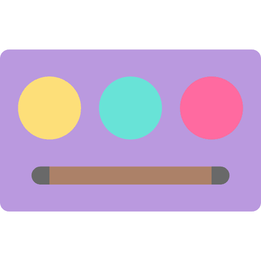 Eyeshadow wellness cosmetic grooming icon