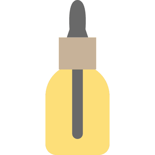 Organic oil facial feminine oil icon