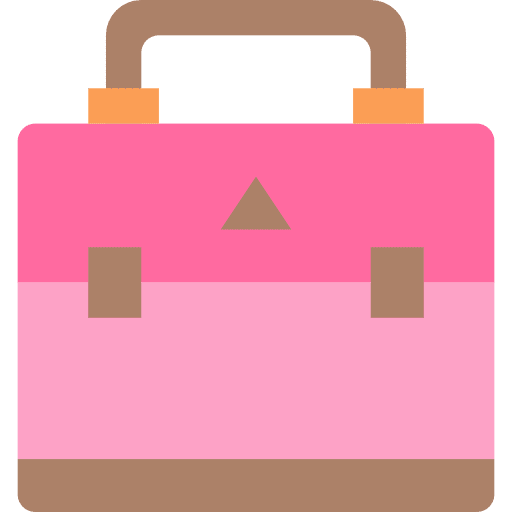 Bag cosmetic bag hand bag icon