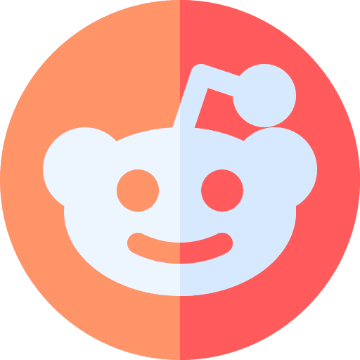 Reddit logo logotype brand icon