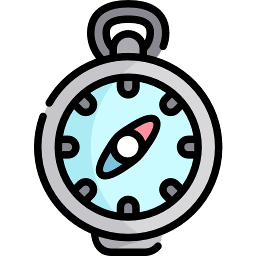 Compass search compass tools and utensils icon