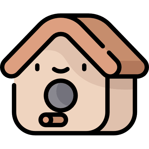 Nest bird animal nature icon