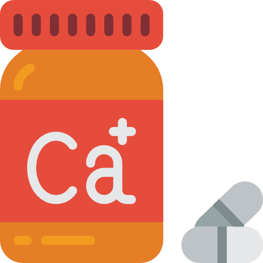 Calcium drink breakfast healthy food icon