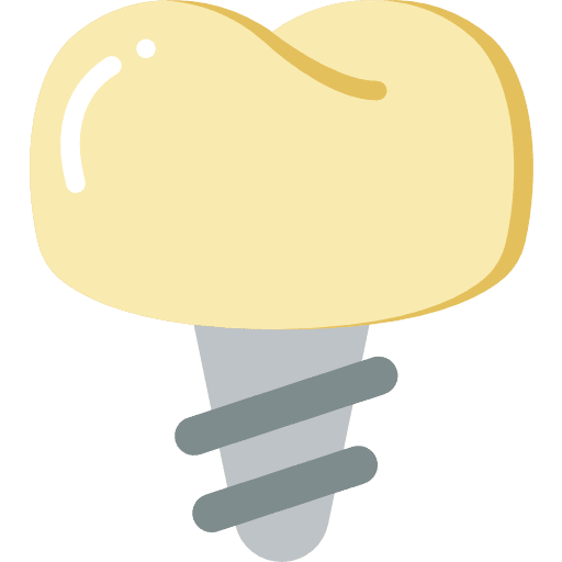Implant implants dentist implant icon