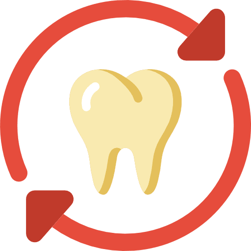 Tooth medical health care dentist icon