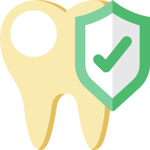 Tooth dentist medical health care icon