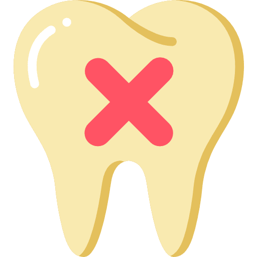 Tooth healthcare and medical tooth dentist icon