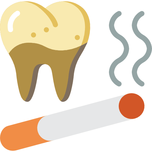 Tooth healthcare and medical tooth unhealthy icon