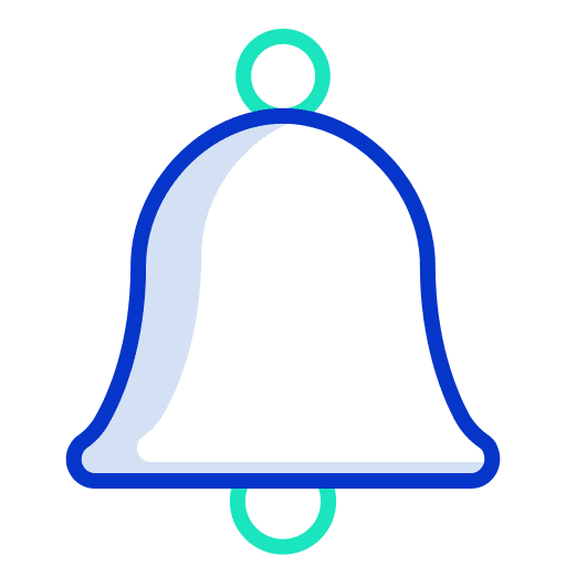 School bell notification bell school bell icon