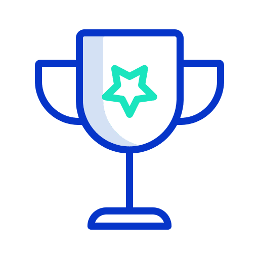 Trophy winner trophy champion icon