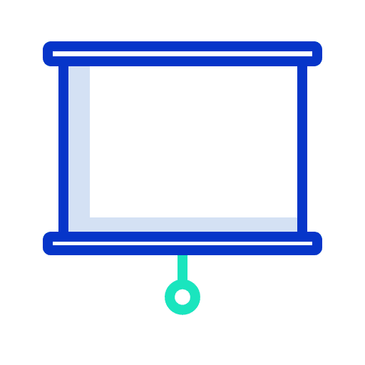 Board graph education presentation icon