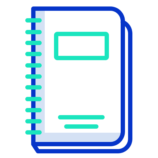 Diary agenda notebook diary icon