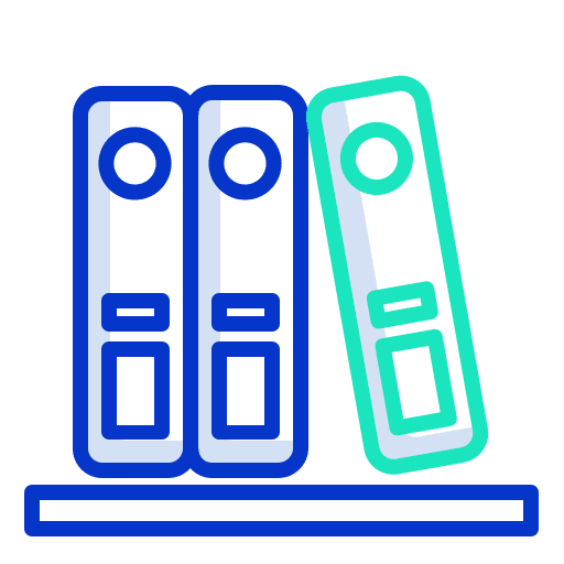 Documents archives documents education icon