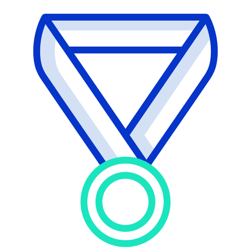 Medal winner champion medal icon