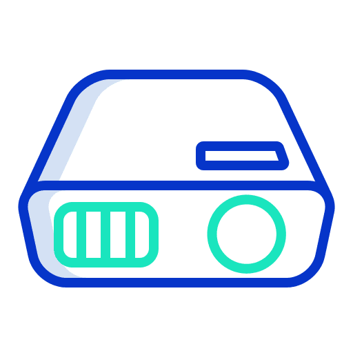 Projector electronics image technology icon