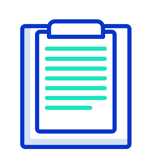 Sheet files and folders sheet paper icon