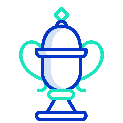 Trophy trophy champion winner icon
