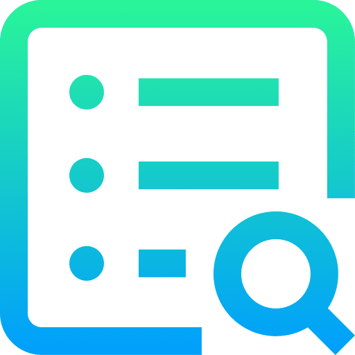 Search summary listing document icon