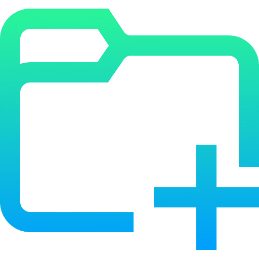 Add folder sign ui symbol icon