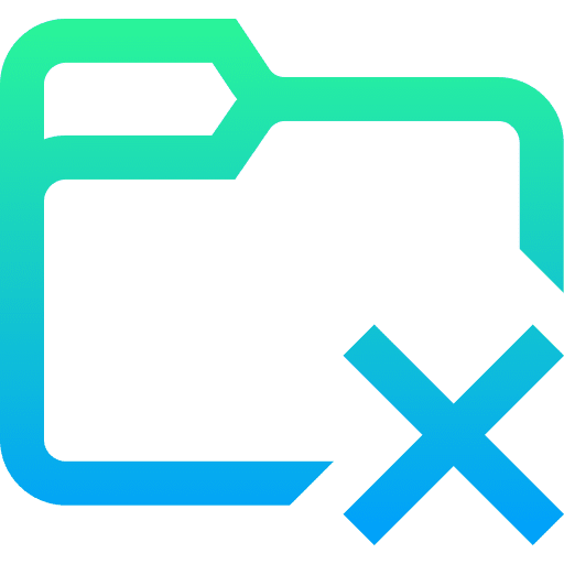 Delete folder delete folder ui storage icon