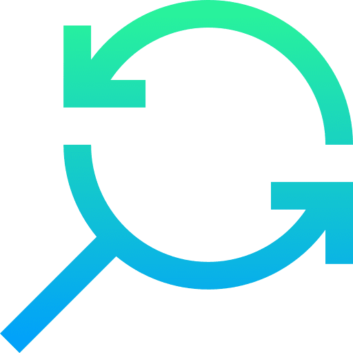 Find replace lens ui icon