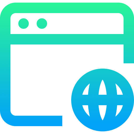 Website page html interface icon