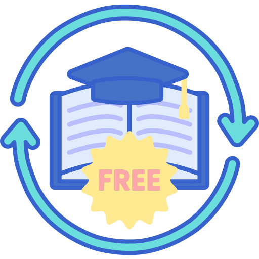 Elearning free education elearning icon