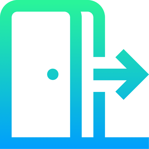 Logout logout multimedia right arrow icon